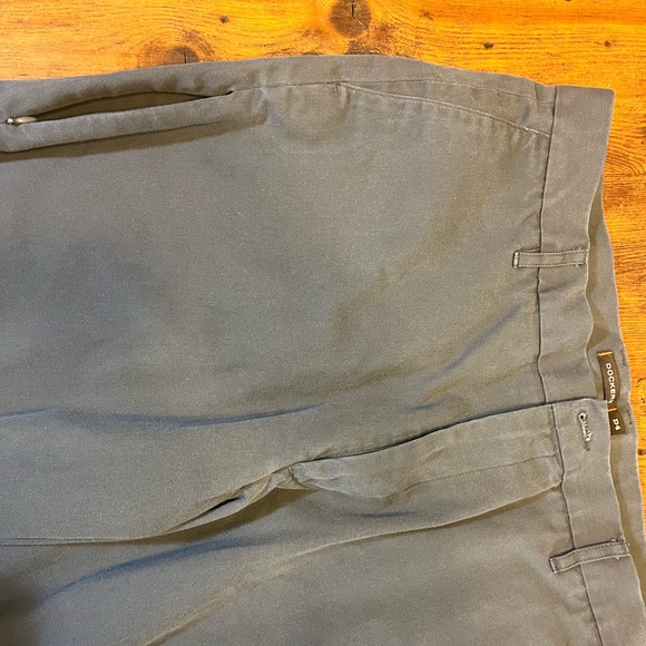 Men’s Grey Slacks with Zippered Thigh Pocket - Picture 14 of 15